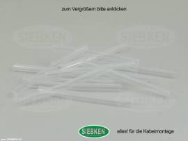 1000 Isolierh�lsen Kunststoff 3,1x3,9x50 - Bild vergr��ern 