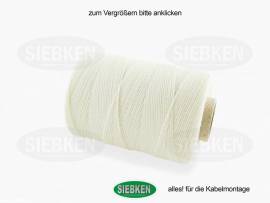 440mx1,0mm Bindegarn, Abbindegarn, rohweiss - Bild vergr��ern 