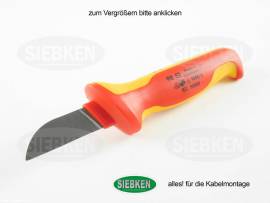 Knipex Kabelmesser, 50mm gerade Klinge 9852 - Bild vergrern 