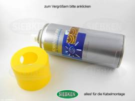 Kreidemarkierspray, gelb - Bild vergr��ern 